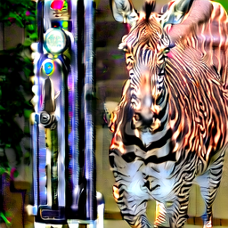 Zebra and parking meter, train long test original.